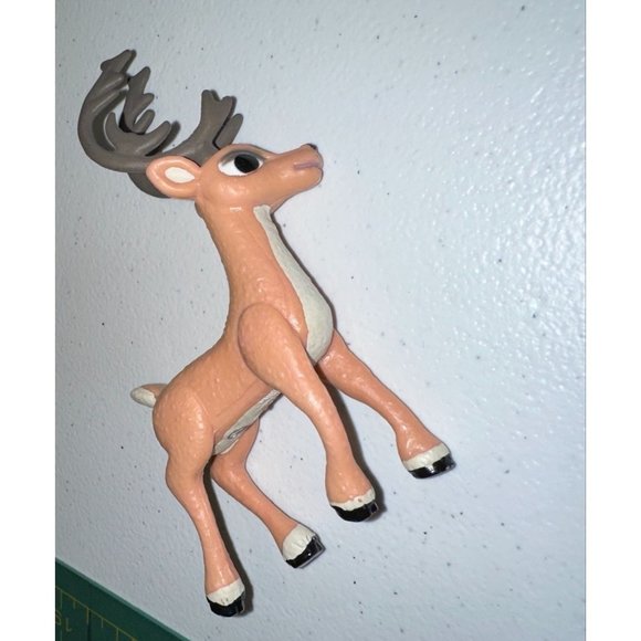 Young Rudolph Misfit Toys Playing Mantis 2004 Cake Topper Reindeer Display Train - Picture 6 of 7